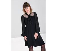 Hell Bunny Women's Darcia Black Full Sleeve Midi Dress | Size: 2XL hell bunny Black 2XL