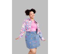 Hell Bunny Women's Loulou Sweet Pink Cute Heart Jacket | Size: Medium hell bunny Multicolor M
