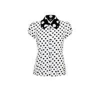 Hell Bunny Yaya Blouse Wht