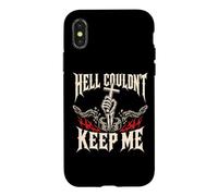Hell Couldn't Keep Me Christian Cross Broken Chains Case for iPhone X/XS