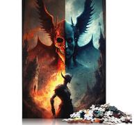 Hell Demons 500 Pieces Of Jigsaw Puzzle For Adults Puzzle Puzzle Sets For Family Educational Game Jigsaws 500pcs (52x38cm)