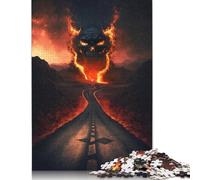 Hell Demons Puzzle Decompression Toys Paper Rectangular Jigsaw Puzzle for Kids And Adults Age 12 Years Up 1000pcs (75x50cm)