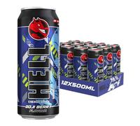 HELL Energy Drink Goji Berry Flavour | 12 x 500ml Cans Multipack | 32mg/100ml Caffeine | Contains Vitamins B2 B3 B5 B6 B12 | Preservative Free | Vegan | Reduce Fatigue