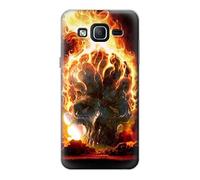 Hell Fire Skull Case Cover For Samsung Galaxy On5