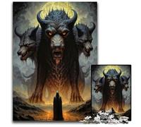 Hell Gate Keeper 1000 Pieces Puzzle Gifts Puzzles for Adults for Teenager Families Perfect DIY Decor BrainTeasing Challenge 1000 PCS(38x26cm)