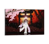 Hell Girl Anime TV Show Poster Poster Decorative Painting Canvas Wall Posters And Art Picture Print Modern Family Bedroom Decor Posters 24x36inch(60x90cm)
