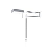 HELL Graz LED floor lamp, matt nickel