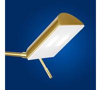 HELL Graz LED table lamp, brass
