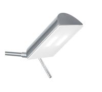 HELL Graz LED table lamp, matt nickel