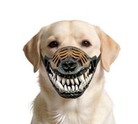 Hell Hound mon ster Muzzle - Dogs Beast Terror Pet Lifelike Teeth m a s-k