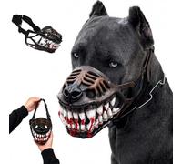 Hell Hound Monster Muzzle, for Medium & Large Dogs (Red,4#/S)