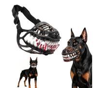 Hell HoundMonster Muzzle Scary Natural Latex Dog Costume Muzzle (M)