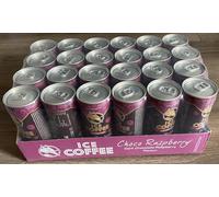 HELL Ice Coffee Choco Raspberry, Lactose-Free, 24 x 250ml Cans