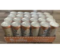 HELL Ice Coffee Dark Orange | Limited Edition | Chocolate-Orange Flavour | 24 x 250ml Cans Multipack | 40mg/100ml Caffeine | Contains Arabica Coffee Extracts | Ready To Drink