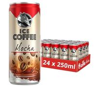 HELL Ice Coffee Mocha | 24 x 250ml Cans Multipack | 40mg/100ml Caffeine | Contains Arabica Coffee Extracts | 70% UHT Milk | Iced Coffee | Ready To Drink