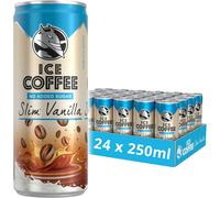 HELL Ice Coffee Slim Vanilla Latte | No Added Sugar | 24 x 250ml Cans