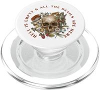 Hell is Empty & All the Devils are Here - Shakespeare Quote PopSockets PopGrip for MagSafe