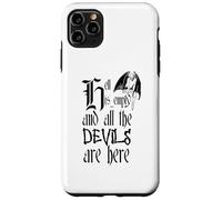 Hell Is Empty And All The Devils Are Here Black Text Case for iPhone 11 Pro Max