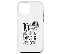 Hell Is Empty And All The Devils Are Here Black Text Case for iPhone 12 mini