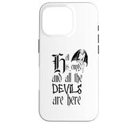 Hell Is Empty And All The Devils Are Here Black Text Case for iPhone 16 Pro