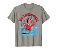 Hell is Freezing Over Day Funny Winter Devil T-Shirt