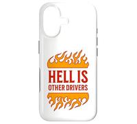Hell is Other Drivers Funny Road Rage Bad Driver Angry Drive Case for iPhone 17