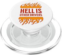Hell is Other Drivers Funny Road Rage Bad Driver Angry Drive PopSockets PopGrip for MagSafe