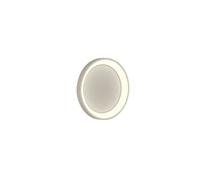 HELL LED wall light Aaron, Ø38cm, sand-coloured, CCT, remote control
