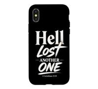 Hell Lost Another One - 1 Corinthians 15:55 Christian Faith Case for iPhone X/XS