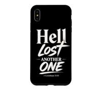Hell Lost Another One - 1 Corinthians 15:55 Christian Faith Case for iPhone XS Max