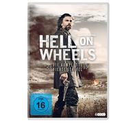 HELL ON WHEELS-STAFFEL 4 - ANSON MOUNT,CHRISTOPHER HEYERDAHL 4 DVD NEW