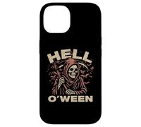 Hell O'Ween Grim Reaper The Angel Of Death Soul Collector Case for iPhone 14