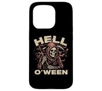 Hell O'Ween Grim Reaper The Angel Of Death Soul Collector Case for iPhone 15 Pro