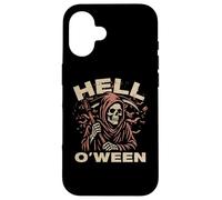 Hell O'Ween Grim Reaper The Angel Of Death Soul Collector Case for iPhone 16