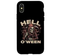 Hell O'Ween Grim Reaper The Angel Of Death Soul Collector Case for iPhone X/XS