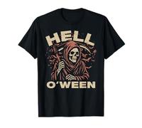 Hell O'Ween Grim Reaper The Angel Of Death Soul Collector T-Shirt