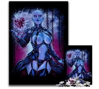 Hell Priestess Jigsaw Puzzles 1000 Pieces for Adults Jigsaw Puzzles for Adults for Family And Friends Suitable for Ages 14 1000 PCS(38x26cm)
