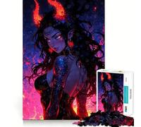 Hell Queen Anime 1000 Piece Jigsaw Puzzle for Teenagers Logic Fun High Def Print Home Enjoyable Ideal Decor (50x75cm)