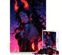 Hell Queen Anime 1000 Teenager Pieces Jigsaw Puzzle Memory Fit Neat Thick Home Game (38x52cm)