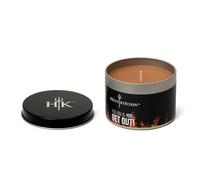 Hell’s Kitchen Scented Tin Candle - 180g Single Wick, 35 Hour Burn - Luxury Home Fragrance Candle, Natural Aroma, Gift Ready (Orange, Lemon & Thyme)