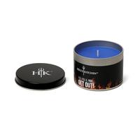 Hell’s Kitchen Scented Tin Candle - 180g Single Wick, 35 Hour Burn - Luxury Home Fragrance Candle, Natural Aroma, Gift Ready (Sea Salt & Rosemary)