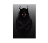 Hell Shadows Poster Canvas Poster Wall Art Decor Print Picture Paintings for Living Room Bedroom Decoration 24" L X 36" W