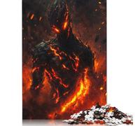 Hell Souls Jigsaw Puzzles Puzzle for Adults Kids. 1000 Pieces Impossible Challenge Toy Educational Game Home Decoration for Educational Games Gifts 1000pcs (38x26cm)