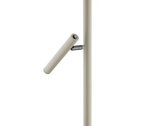 HELL Streak LED floor lamp, 2-bulb with a dimmer, sand