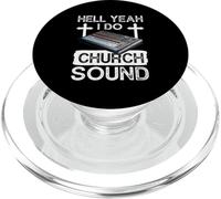 Hell Yeah a do Church sound guy PopSockets PopGrip for MagSafe