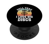 Hell Yeah i love big Disc Golf Funny PopSockets Adhesive PopGrip