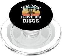 Hell Yeah i love big Disc Golf Funny PopSockets PopGrip for MagSafe