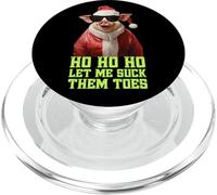 Hell Yeah I Suck Toes Weird Festive Embarrassing Christmas PopSockets PopGrip for MagSafe