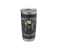 Hell Yeah I Suck Toes Wolves Bootleg Funny Stainless Steel Insulated Tumbler