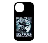 Hell Yeah I Use AI Actual Intelligence Hard Skeleton Meme Case for iPhone 14